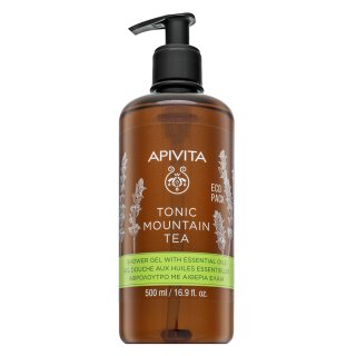 Apivita Tonic Mountain Tea gel de dus Shower Gel with Essential Oils 500 ml