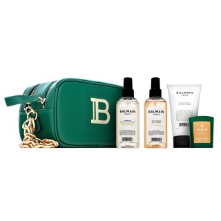 Balmain Hair Couture Limited Edition Green Pouch Set cadou pentru definirea si forma coafurii