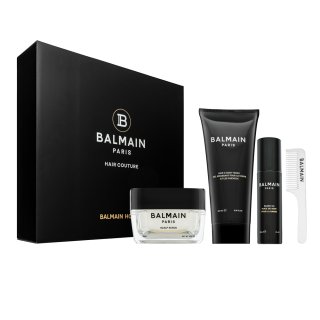 Balmain Homme Signature Men\'s Giftset Set cadou pentru bărbati 200 ml + 30 ml + 100 g