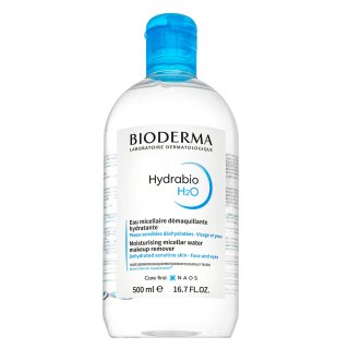 Bioderma Hydrabio apă micelară H2O Micellar Cleansing Water and Makeup Remover 500 ml