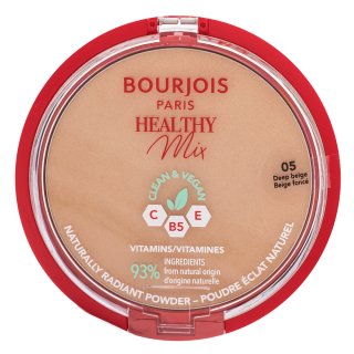 Bourjois Healthy Mix Clean & Vegan Powder pudră cu efect matifiant 05 Deep Beige 10 g