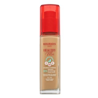 Bourjois Healthy Mix Clean & Vegan Radiant Foundation fond de ten lichid pentru uniformizarea culorii tenului 52.2W Golden Beige 30 ml