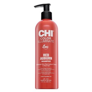 CHI Color Illuminate Red Auburn Shampoo sampon pentru stralucire pentru a revigora tonurile de rosu 355 ml