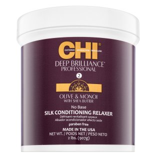 CHI Deep Brilliance Olive & Monoi Silk Conditioning Relaxer cremă pentru indreptarea părului 908 ml