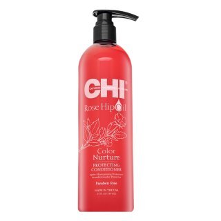 CHI Rose Hip Oil Color Nurture Protecting Conditioner balsam hrănitor pentru păr vopsit și cu șuvițe 739 ml