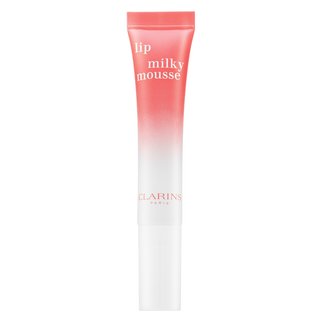 Clarins Lip Milky Mousse 02 Milky Peach balsam hrănitor de buze cu efect de hidratare 10 ml