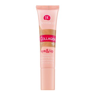 Dermacol Collagen+ cremă cu efect de iluminare si întinerire Eye & Lip Intensive Rejuvenating Cream 15 ml