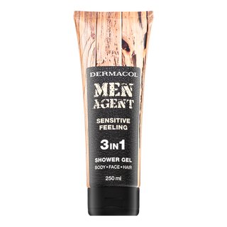 Dermacol Men Agent Sensitive Feeling 3in1 Shower Gel gel de dus pentru bărbati 250 ml