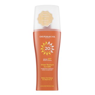 Dermacol Sun Water Resistant Sun Milk SPF20 Spray lotiune bronzanta spray 200 ml