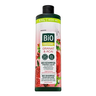 Eveline Bio Organic Granat &amp; Acai Bio Shampoo șampon hrănitor pentru păr vopsit 400 ml