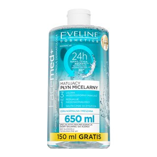 Eveline FaceMed+ Mattifying Micellar Water apă micelară pentru piele normală / combinată 650 ml