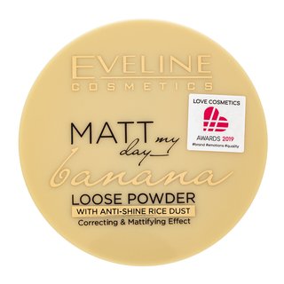 Eveline Matt My Day Banana Loose Powder pudră cu efect matifiant 6 g