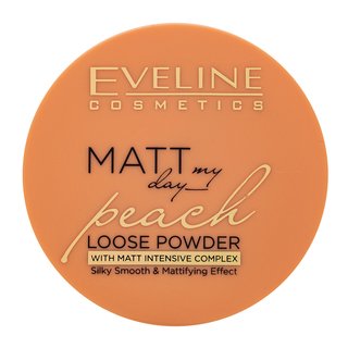 Eveline Matt My Day Peach Loose Powder pudră pentru efect mat 6 g