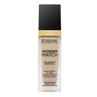 Eveline Wonder Match Skin Absolute Perfection - 05 Light Porcelain machiaj persistent pentru o piele luminoasă și uniformă 30 ml