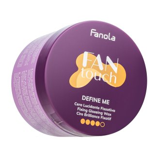 Fanola Fan Touch Define Me Fixing Glossing Wax ceara de par pentru stralucirea parului 100 ml