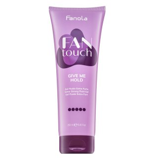 Fanola Fan Touch Give Me Hold Extra Strong Fluid Gel gel de par fixare puternica 250 ml