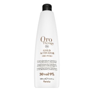 Fanola Oro Therapy 24k Gold Activator Oro Puro emulsie activatoare pentru toate tipurile de par 9% 30 Vol. 1000 ml