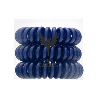 HH Simonsen Hair Cuddles 3 pcs inel de păr Dark Blue