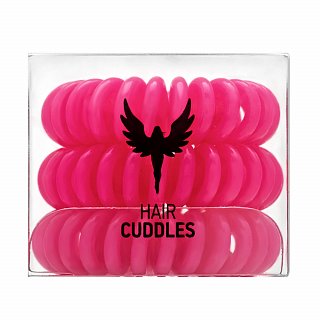 HH Simonsen Hair Cuddles 3 pcs inel de păr Pink