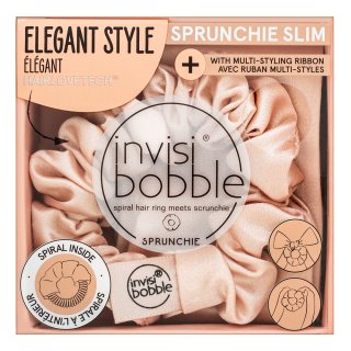 InvisiBobble Sprunchie Slim Ballerina Bow inel de păr