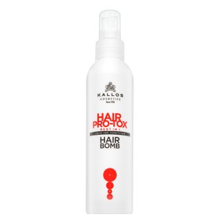 Kallos Hair Pro-Tox Hair Bomb Liquid Hair Conditioner balsam fără clatire pentru păr uscat si deteriorat 200 ml