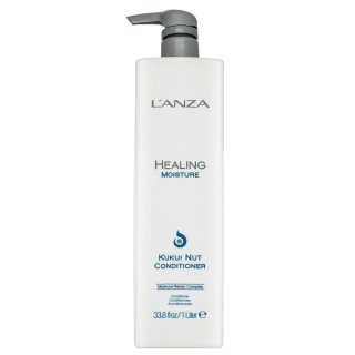 L’ANZA Healing Moisture Kukui Nut Conditioner balsam hrănitor pentru toate tipurile de păr 1000 ml