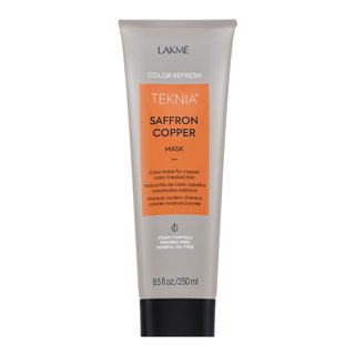 Lakmé Teknia Color Refresh Saffron Copper Mask mască hrănitoare cu pigmenți colorați pentru a revigora nuanțe de cupru 250 ml