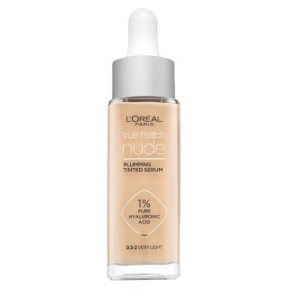 L´Oréal Paris True Match Nude Plumping Tinted Serum ser pentru uniformizarea culorii tenului 0.5-2 Very Light 30 ml