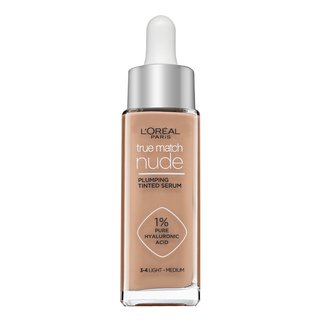 L´Oréal Paris True Match Nude Plumping Tinted Serum ser pentru uniformizarea culorii tenului 3-4 Light Medium 30 ml