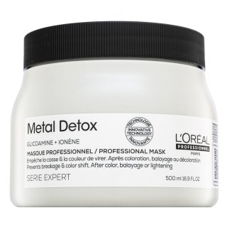 L´Oréal Professionnel Série Expert Metal Detox Professional Mask mască pentru protecția și strălucirea părului 500 ml