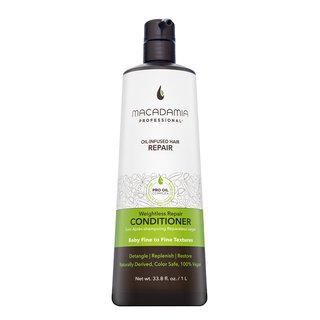 Macadamia Repair Weightless Repair Conditioner balsam pentru întărire pentru păr fin fără volum 1000 ml