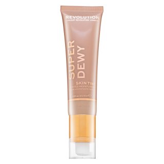 Makeup Revolution Super Dewy Skin Tint Moisturizer - Light Beige emulsii tonice si hidratante 55 ml