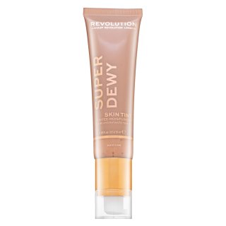 Makeup Revolution Super Dewy Skin Tint Moisturizer - Medium emulsii tonice si hidratante 55 ml