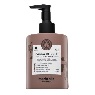 Maria Nila Colour Refresh mască hrănitoare cu pigmenți colorați pentru nuante maro Cacao Intense 300 ml