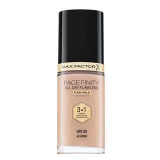 Max Factor Facefinity All Day Flawless Flexi-Hold 3in1 Primer Concealer Foundation SPF20 fond de ten lichid 3in1 42 30 ml