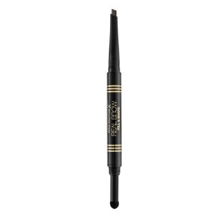 Max Factor Real Brow Fill & Shape creion pentru sprâncene pulbere 2 in 1 04 Deep Brown 0,6 g