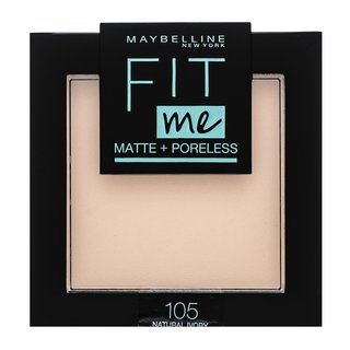 Maybelline Fit Me! Powder Matte + Poreless 105 Natural Ivory pudră cu efect matifiant 8,2 g