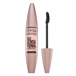 Maybelline Lash Sensational Full Fan Effect Mascara mascara pentru alungirea si curbarea genelor Very Black 9,5 ml