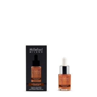 Millefiori Milano Fragrance Soluble in Water Vanilla and Wood 15 ml