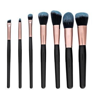 MIMO Makeup Brush Set Black 7 Pcs set perii machiaj