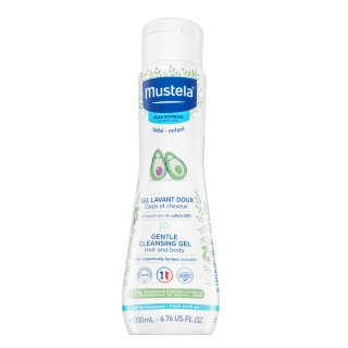 Mustela Bébé șampon și gel de duș 2 în 1 Gentle Cleansing Gel 200 ml