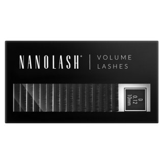 Nanolash Volume Lashes 0.12 D gene false 10 mm