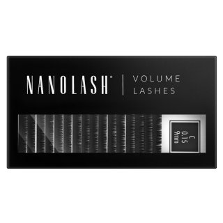 Nanolash Volume Lashes 0.15 C gene false 9 mm