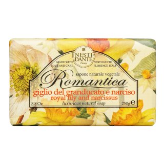 Nesti Dante Romantica săpun Natural Soap Lily & Narcissus 250 g