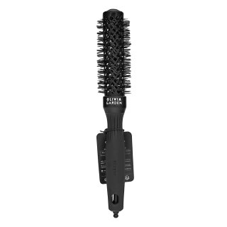 Olivia Garden Expert Blowout Shine Round Brush Black 25 mm perie de păr