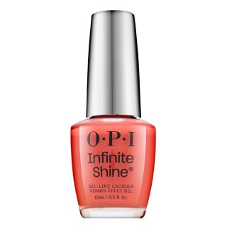 OPI Infinite Shine Gel-Like Lacquer lac de unghii cu efect de gel Megawatt Hot 15 ml