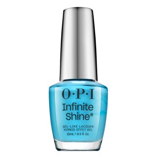 OPI Infinite Shine Gel-Like Lacquer lac de unghii cu efect de gel Never Leavin\' Blue 15 ml