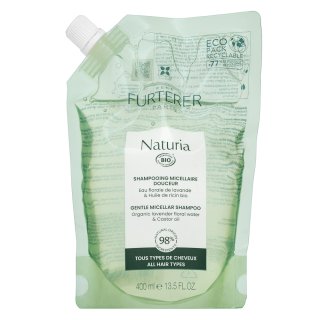 Rene Furterer Naturia Gentle Micellar Shampoo sampon de curatare pentru toate tipurile de păr Refill 400 ml