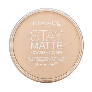 Rimmel London Stay Matte Long Lasting Pressed Powder 001 Transparent pudra transparent cu efect matifiant 14 g