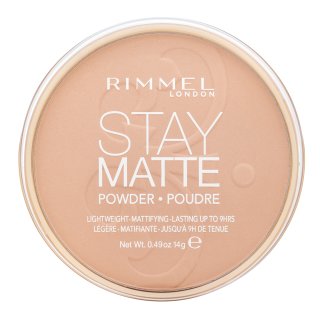 Rimmel London Stay Matte Long Lasting Pressed Powder 004 Sandstorm pudră cu efect matifiant 14 g